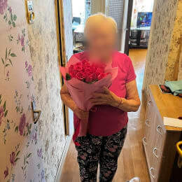 Ziedu piegāde uz Salaspils pilsētu. Atskaite Nr. 6445