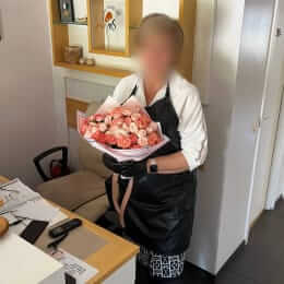 Ziedu piegāde uz Piņķi pilsētu. Atskaite Nr. 6448