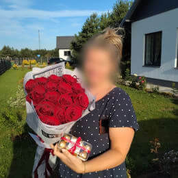 Ziedu piegāde uz Ķekava pilsētu. Atskaite Nr. 6450