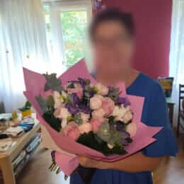 Ziedu piegāde uz Rīga pilsētu. Atskaite Nr. 6454