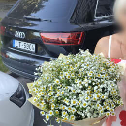 Ziedu piegāde uz Rīga pilsētu. Atskaite Nr. 6456