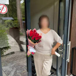 Ziedu piegāde uz Jurmala pilsētu. Atskaite Nr. 6485