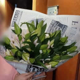 Ziedu piegāde uz Rīga pilsētu. Atskaite Nr. 6517