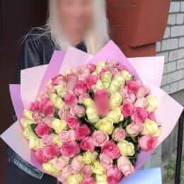 Ziedu piegāde uz Baloži pilsētu. Atskaite Nr. 6523