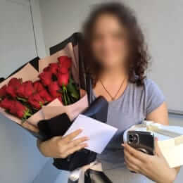 Ziedu piegāde uz Rīga pilsētu. Atskaite Nr. 6524