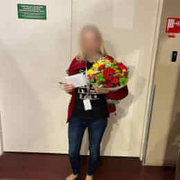 Ziedu piegāde uz Rīga pilsētu. Atskaite Nr. 6527