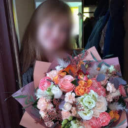 Ziedu piegāde uz Salaspils pilsētu. Atskaite Nr. 6534