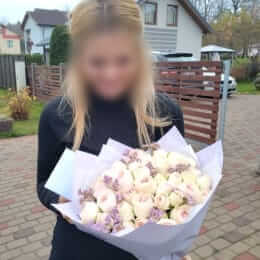 Ziedu piegāde uz Spilve pilsētu. Atskaite Nr. 6555