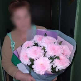 Ziedu piegāde uz Rīga pilsētu. Atskaite Nr. 6556