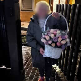 Ziedu piegāde uz Rīga pilsētu. Atskaite Nr. 6582