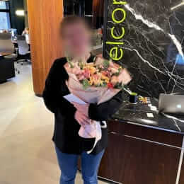 Ziedu piegāde uz Rīga pilsētu. Atskaite Nr. 6594