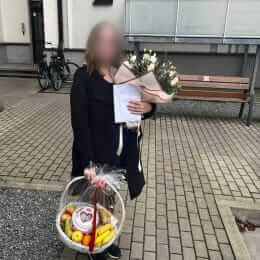 Ziedu piegāde uz Rīga pilsētu. Atskaite Nr. 6596