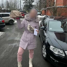 Ziedu piegāde uz Ikšķile pilsētu. Atskaite Nr. 6604