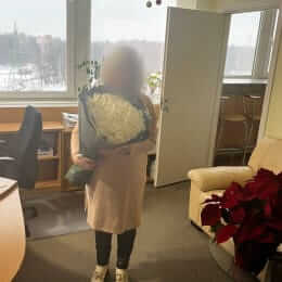 Ziedu piegāde uz Rīga pilsētu. Atskaite Nr. 6609