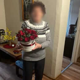 Ziedu piegāde uz Rīga pilsētu. Atskaite Nr. 6618