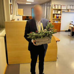 Ziedu piegāde uz Grēnes pilsētu. Atskaite Nr. 6623