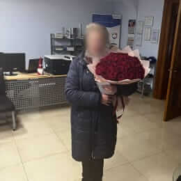 Ziedu piegāde uz  pilsētu. Atskaite Nr. 6635