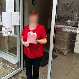 Ziedu piegāde uz Ķekava pilsētu. Atskaite Nr. 6647