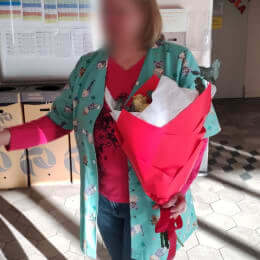 Ziedu piegāde uz Rīga pilsētu. Atskaite Nr. 6654