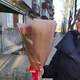 Ziedu piegāde uz Rīga pilsētu. Atskaite Nr. 6663