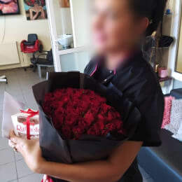 Ziedu piegāde uz Saldus pilsētu. Atskaite Nr. 6671