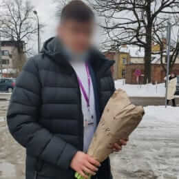 Ziedu piegāde uz Rīga pilsētu. Atskaite Nr. 6714