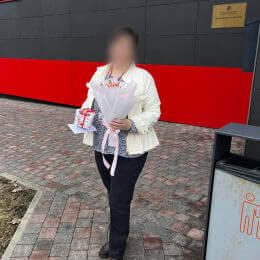 Ziedu piegāde uz Rīga pilsētu. Atskaite Nr. 6726