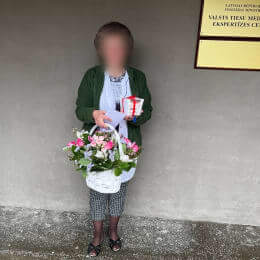 Ziedu piegāde uz Rīga pilsētu. Atskaite Nr. 6728