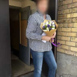 Ziedu piegāde uz Olaine pilsētu. Atskaite Nr. 6741