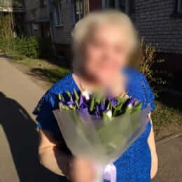 Ziedu piegāde uz Rīga pilsētu. Atskaite Nr. 6749