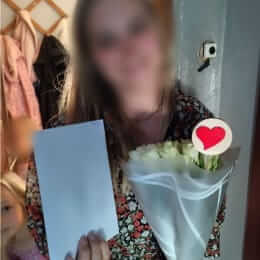 Ziedu piegāde uz Salaspils pilsētu. Atskaite Nr. 6771