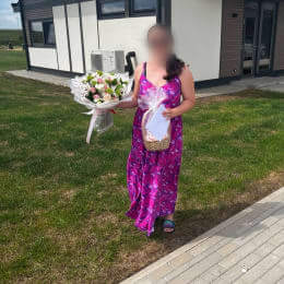 Ziedu piegāde uz Ikšķile pilsētu. Atskaite Nr. 6772