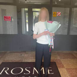 Ziedu piegāde uz Rīga pilsētu. Atskaite Nr. 6778