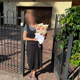 Ziedu piegāde uz Berģi pilsētu. Atskaite Nr. 6804