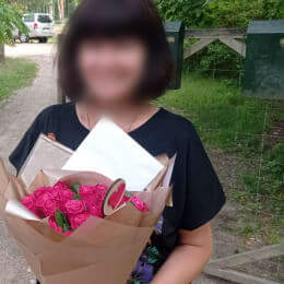 Ziedu piegāde uz Makstenieki pilsētu. Atskaite Nr. 6813