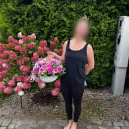 Ziedu piegāde uz Mārupe pilsētu. Atskaite Nr. 6835