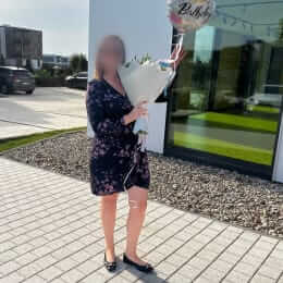 Ziedu piegāde uz Piņķi pilsētu. Atskaite Nr. 6862