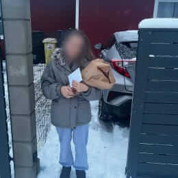 Ziedu piegāde uz Mežāres pilsētu. Atskaite Nr. 6913