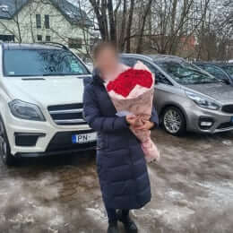 Ziedu piegāde uz Sigulda pilsētu. Atskaite Nr. 6916