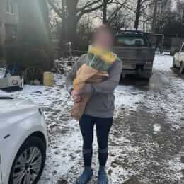 Ziedu piegāde uz Katrīnmuiža pilsētu. Atskaite Nr. 6924