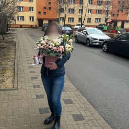 Ziedu piegāde uz Salaspils pilsētu. Atskaite Nr. 6928