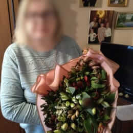 Ziedu piegāde uz Rīga pilsētu. Atskaite Nr. 6941