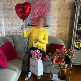 Ziedu piegāde uz Rīga pilsētu. Atskaite Nr. 6943