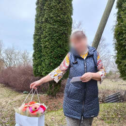 Ziedu piegāde uz Jelgava pilsētu. Atskaite Nr. 6945