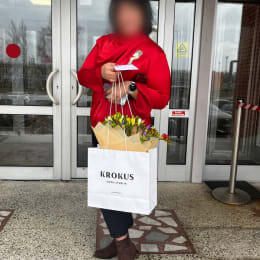 Ziedu piegāde uz Rīga pilsētu. Atskaite Nr. 6947