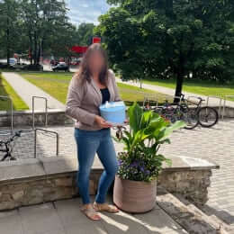 Ziedu piegāde uz Rīga pilsētu. Atskaite Nr. 6978