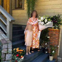 Ziedu piegāde uz Amatciems pilsētu. Atskaite Nr. 6981