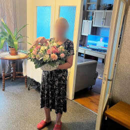 Ziedu piegāde uz Rīga pilsētu. Atskaite Nr. 7014