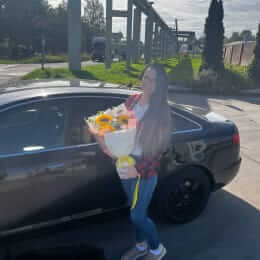 Ziedu piegāde uz Rīga pilsētu. Atskaite Nr. 7038