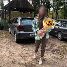 Ziedu piegāde uz Upesciems pilsētu. Atskaite Nr. 7039